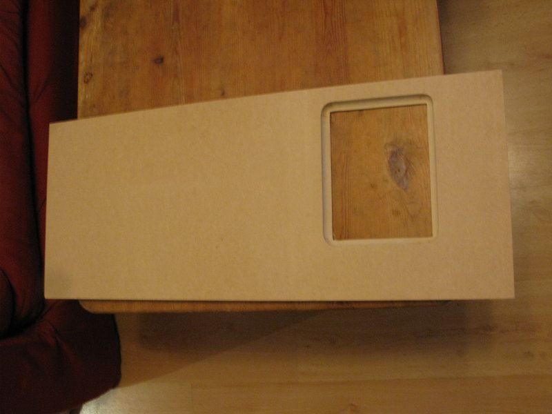 The replacement cupboard door